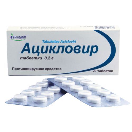 Herpes aciclovir tabletten